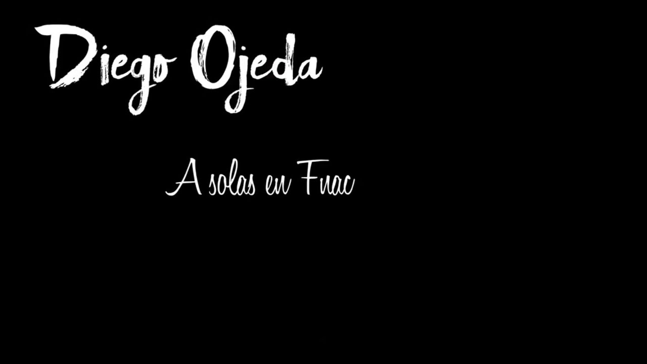 Diego Ojeda a solas en Fnac (Disco completo)