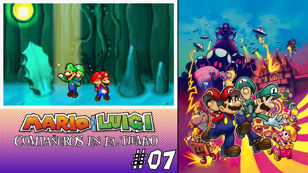 CAEMOS EN LA TRAMPA DE LOS SHROOBS!! | Mario y Luigi: Compañeros en el tiempo #07 #playthrough
