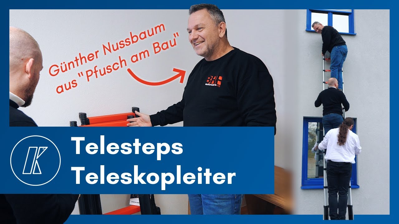 Telesteps Teleskopleiter | Mit Günther Nussbaum aus 