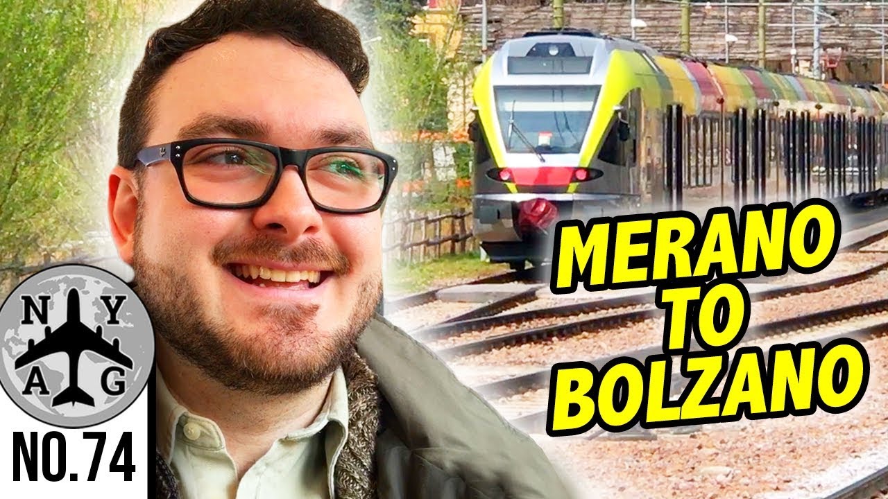 Bolzano, Italy Part 1(Merano to Bolzano by Train) - My life in Italy