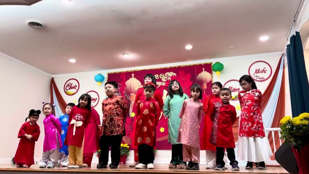 Chúc Tết - Các Em Thiếu Nhi và Ấu Nhi. Tết 2026. 14/2/2026