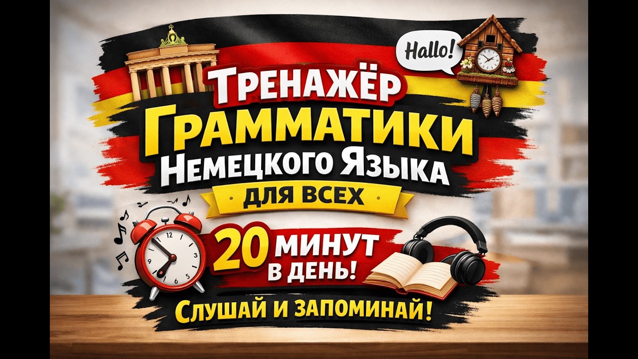 Слабые глаголы немецкого языка - Видео 9