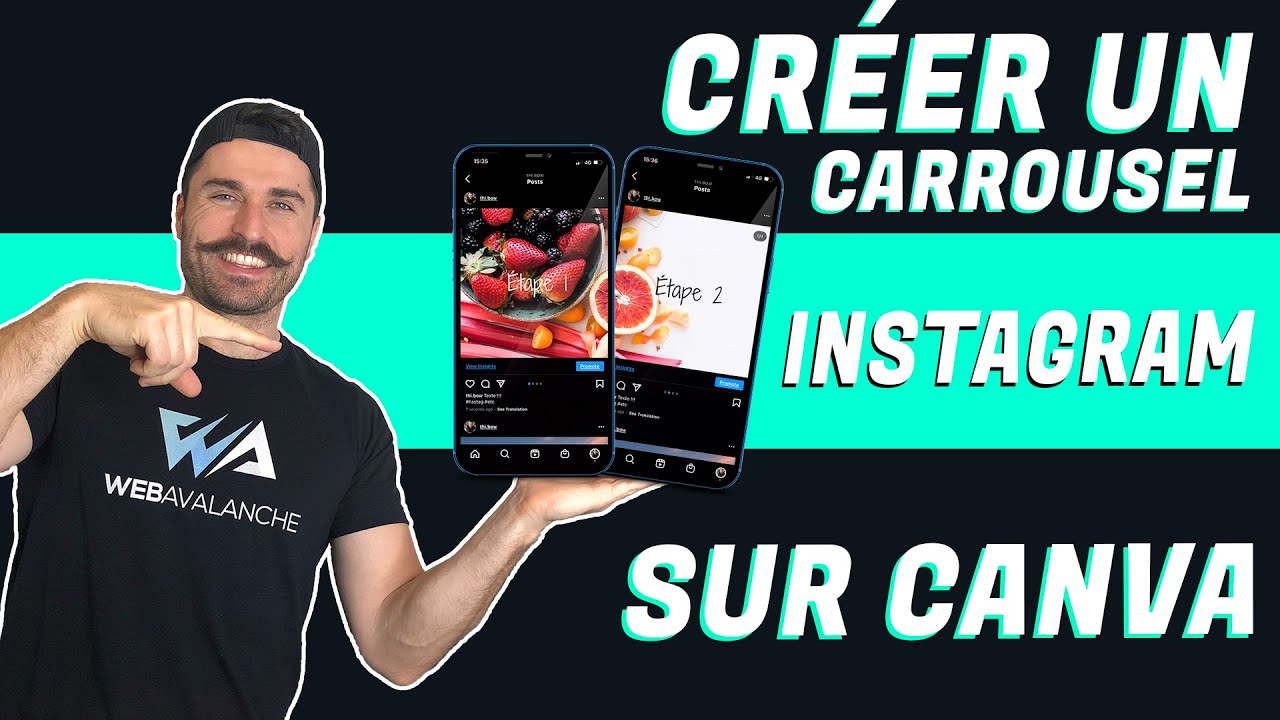 Comment créer un Carrousel Instagram Gratuitement avec Canva