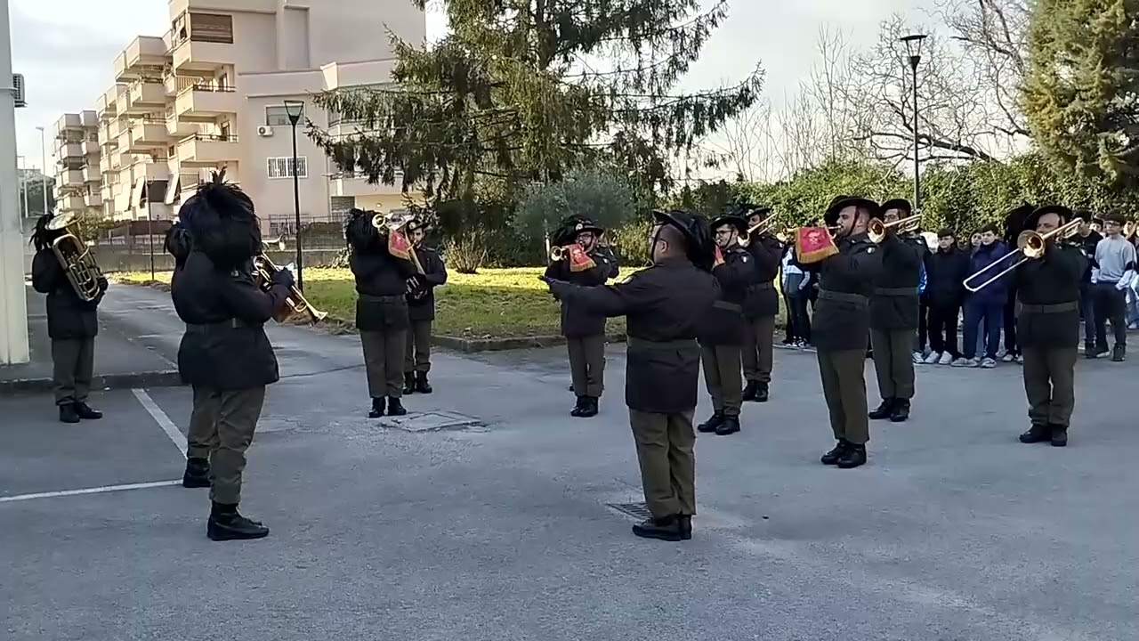 Fanfara 8° Reggimento Bersaglieri di Caserta presso Scuola Media Statale Giovanni Pascoli di Aversa