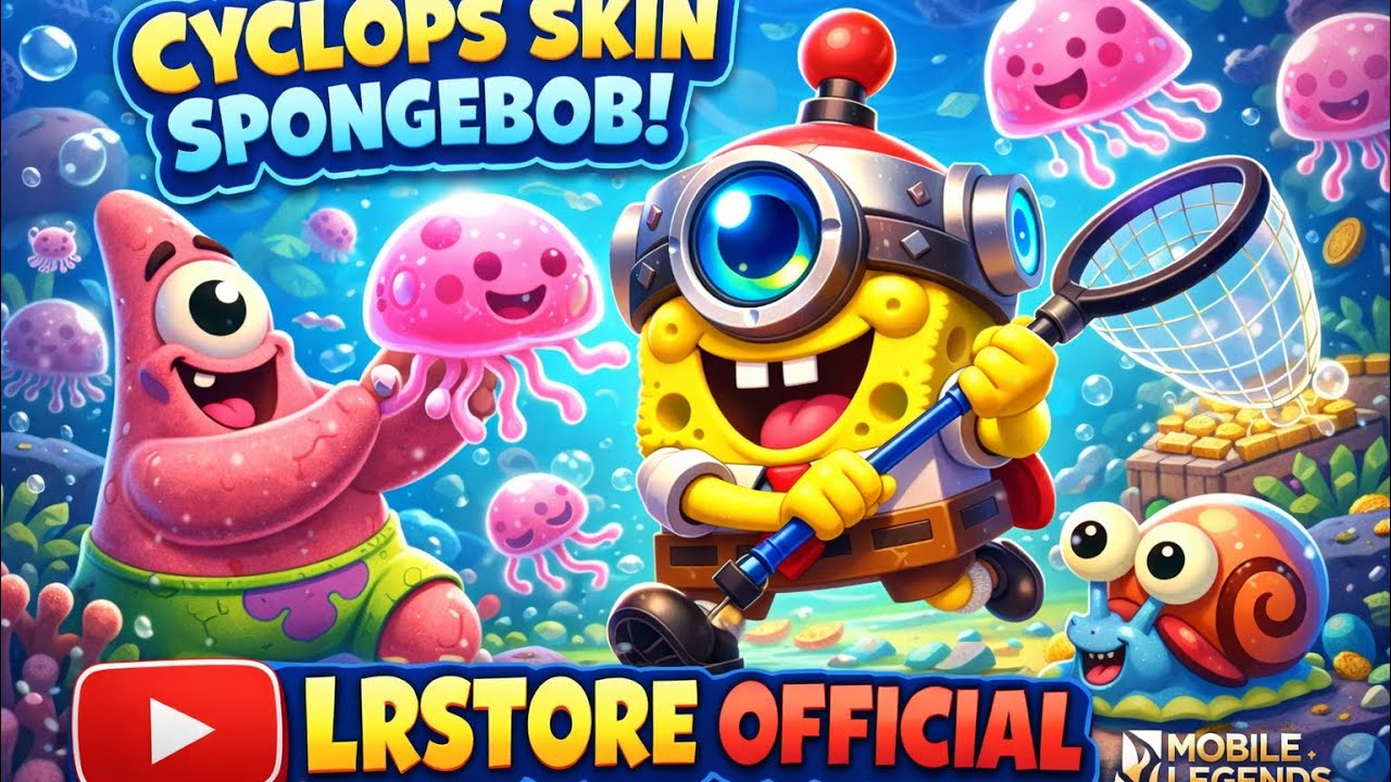 Cyclops Skin SpongeBob MPV🔥| Mobile Legends
