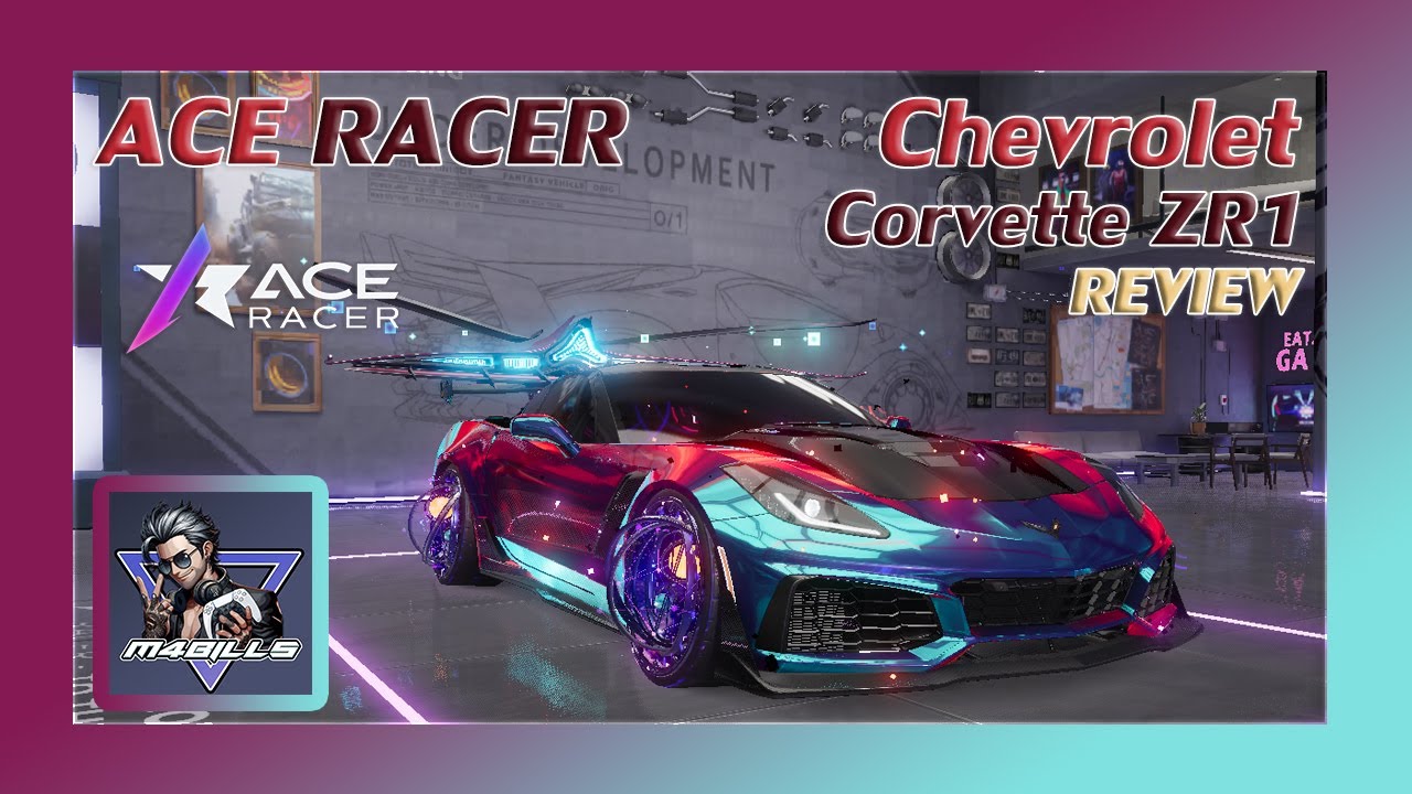 Chevrolet Corvette ZR1 - รถโจมตีสุดป่วน !! | Ace Racer #M4BILLS