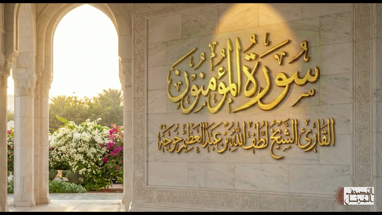 سورة المؤمنون - الشيخ لطف الله خوجة