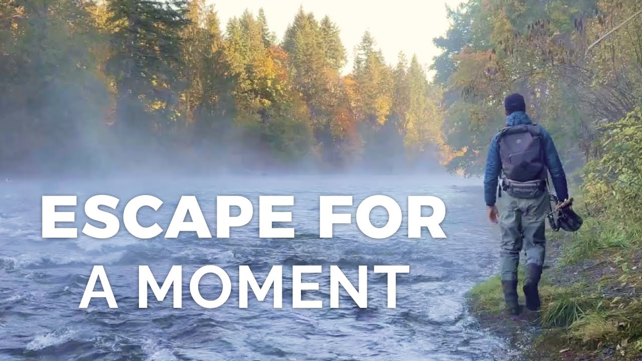 Escape to This Autumn River to Slow Down and Reset | Peaceful Coffee Ritual