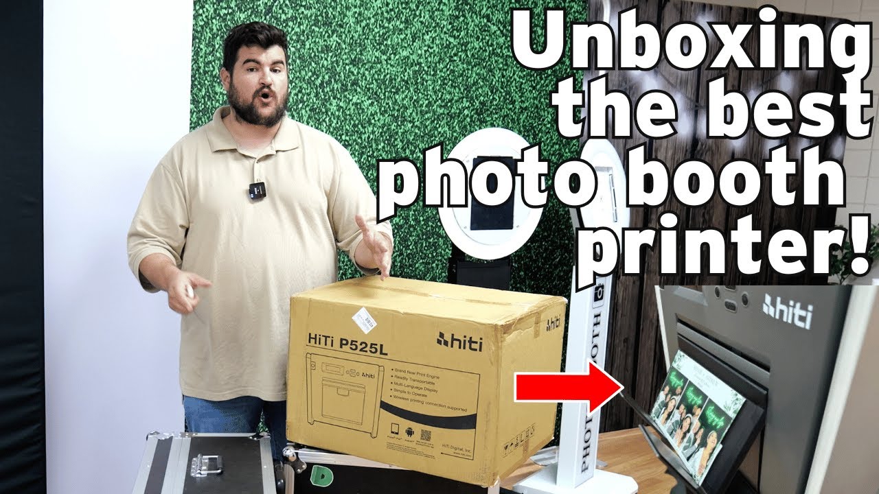 UNBOXING THE Hiti P525L Photo Booth printer - what’s inside?