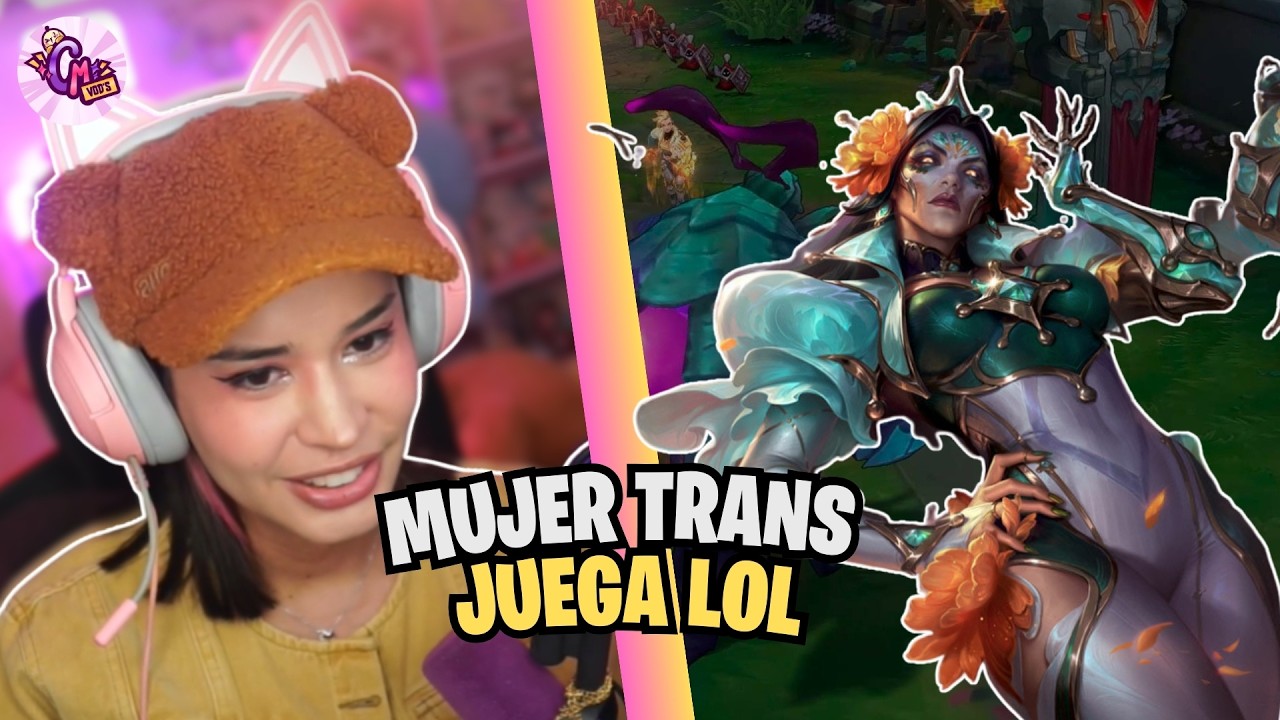 MUJER TRANS JUEGA LOL Y QUEDA LOCA 🤪/ CRYSTAL MOLLY JUEGA LOL