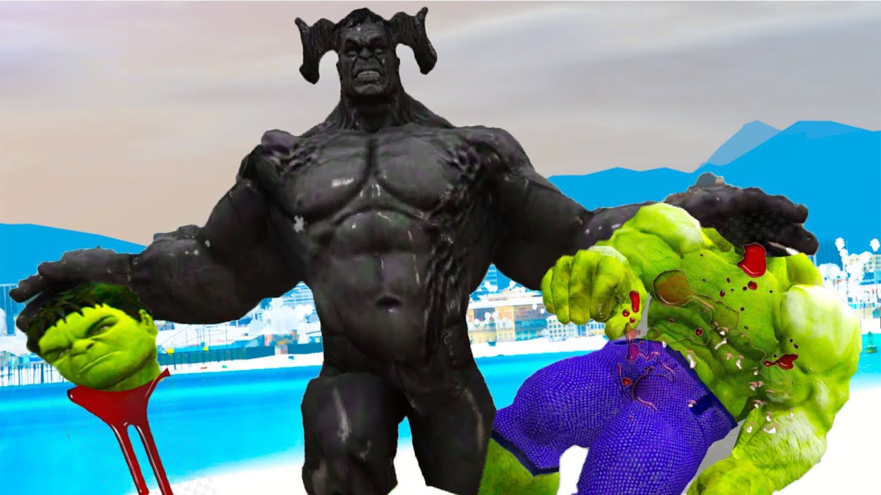 Black Hulk Lucifer vs Hulk - What If || Creative Gaming