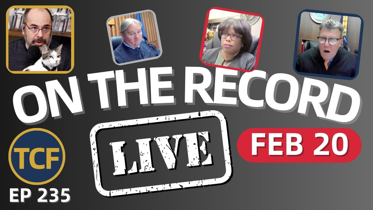 Live Court Hearings FEB 20 - Judge Simpson, Boyd, Stevens, Middleton, McNally, West | TCF LIVE #235