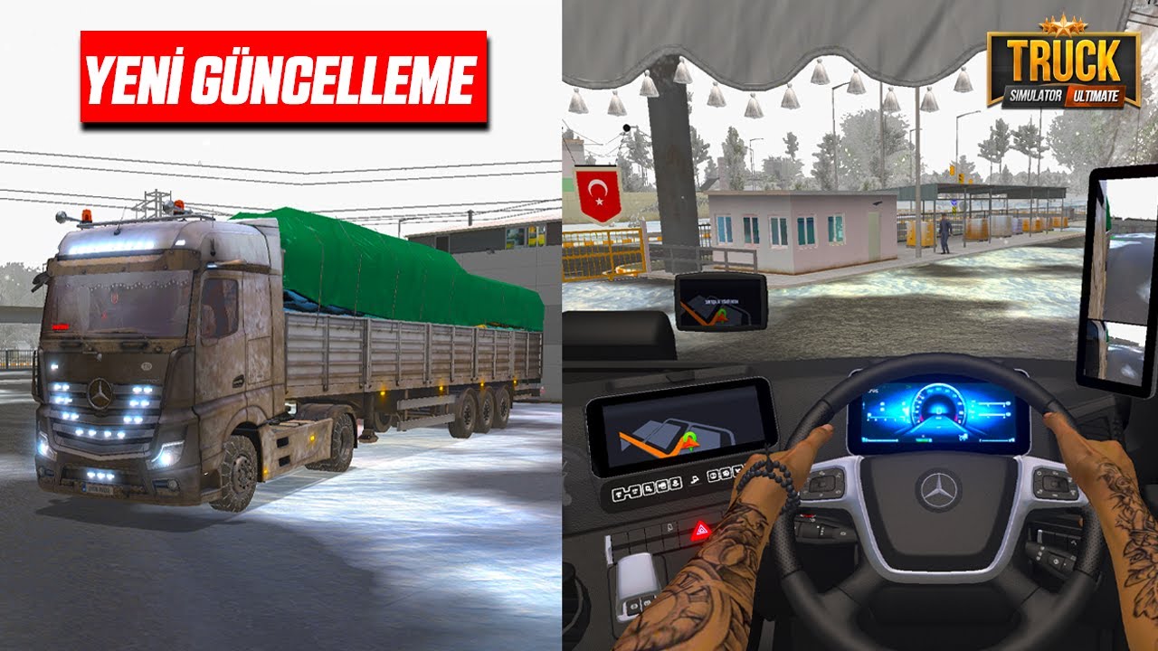 Brandalı Dorseler Yeni Aksesuarlar Led İsimlikler DEV GÜNCELLEME !!! Truck Simulator Ultimate