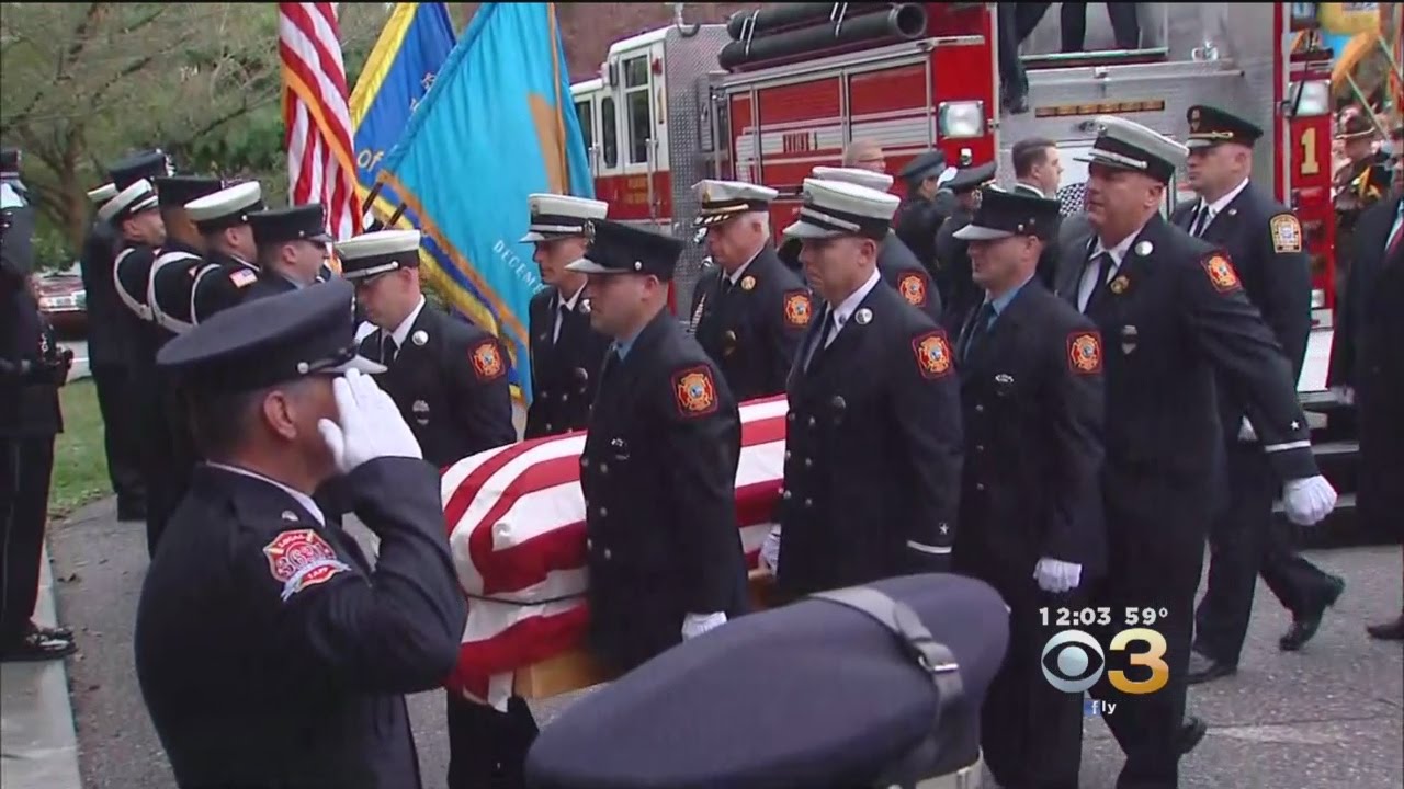 Family, Friends Gather At Funeral Of Fallen Wilmington Firefighter, Lt. Christopher Leach