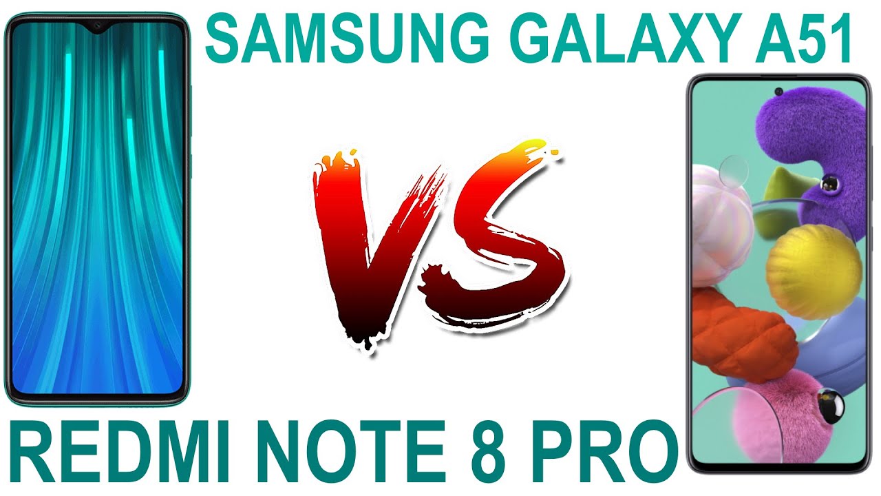 REDMI Note 8 Pro vs Samsung Galaxy A51 Full Detail Spec Compare, Review, Differences & Price