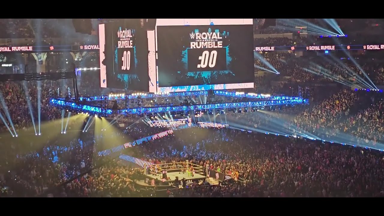 2025 WWE Royal Rumble Men's & Women's Rumble Match, (Live Crowd Reactions)
