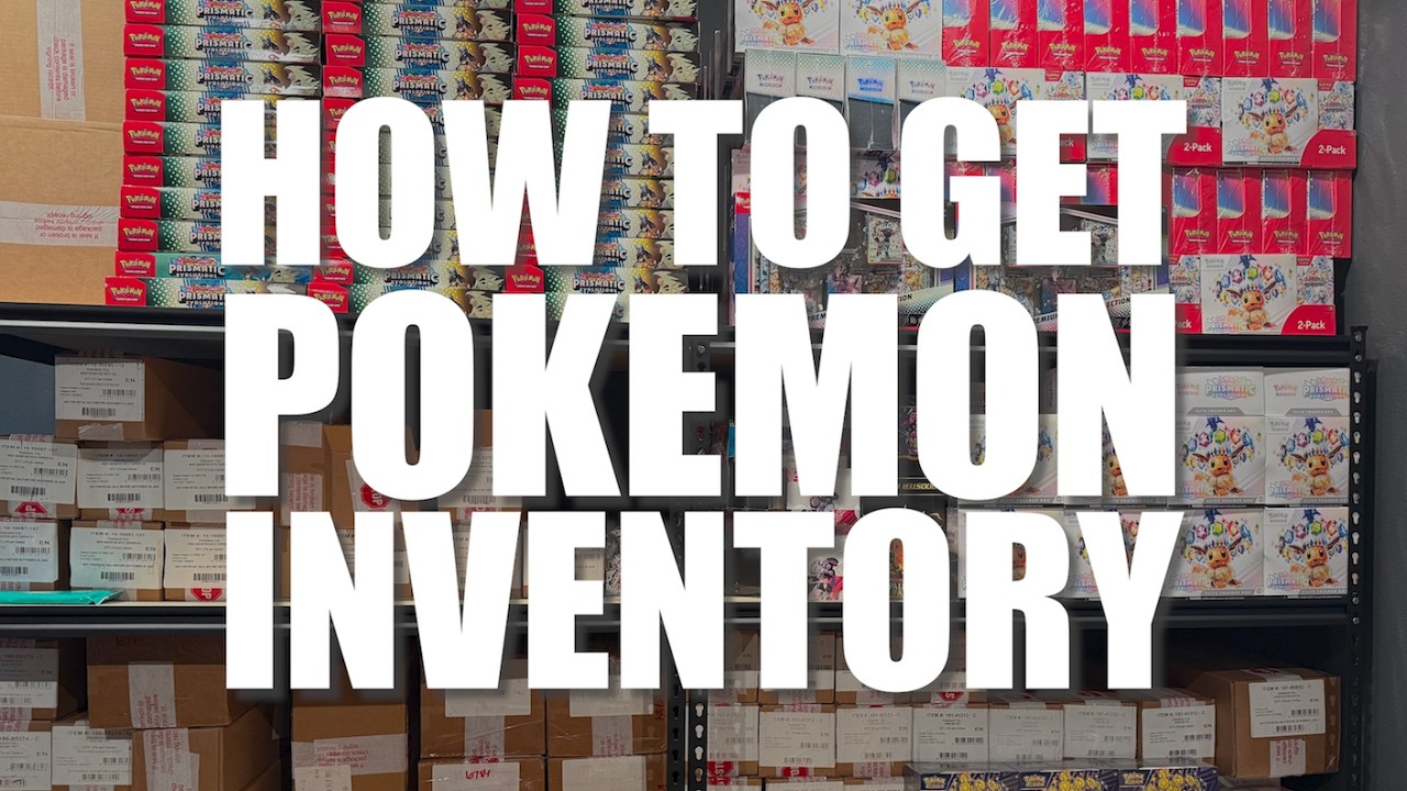 Top 3 Ways to Get Inventory For Your Pokemon Business in 2026