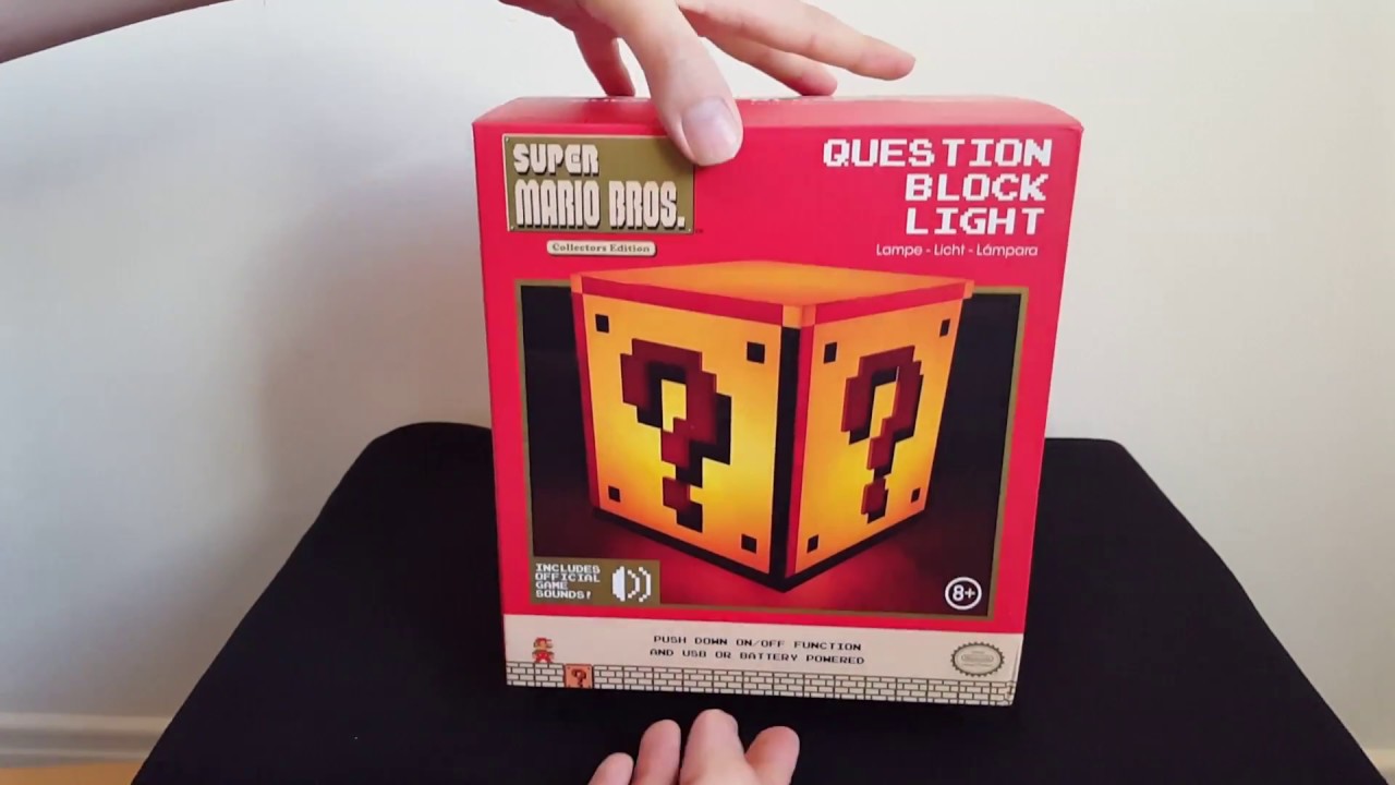 Super Mario Bros Question Block Light