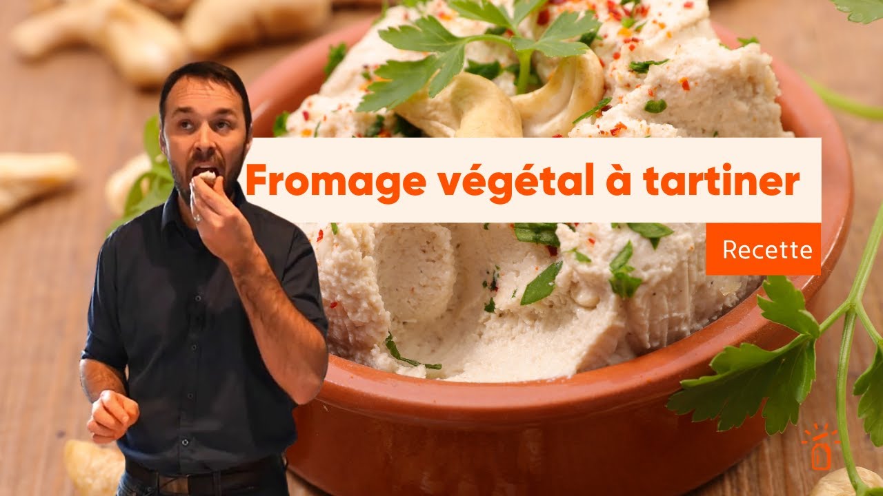 Recette de fromage végétal aux noix de cajou