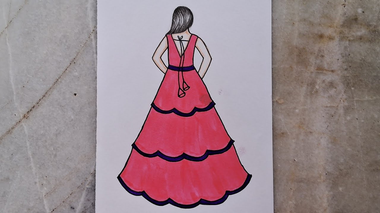 Easy girl drawing step by step #easy#girl#drawing#stepbystep 