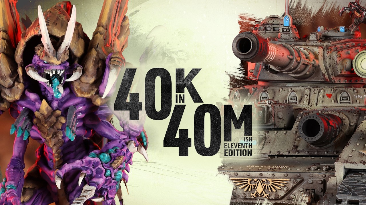 Big Guns, Bigger Bugs! Astra Militarum vs Tyranids - Purge Vs Take and Hold | 40k in 40m Battle