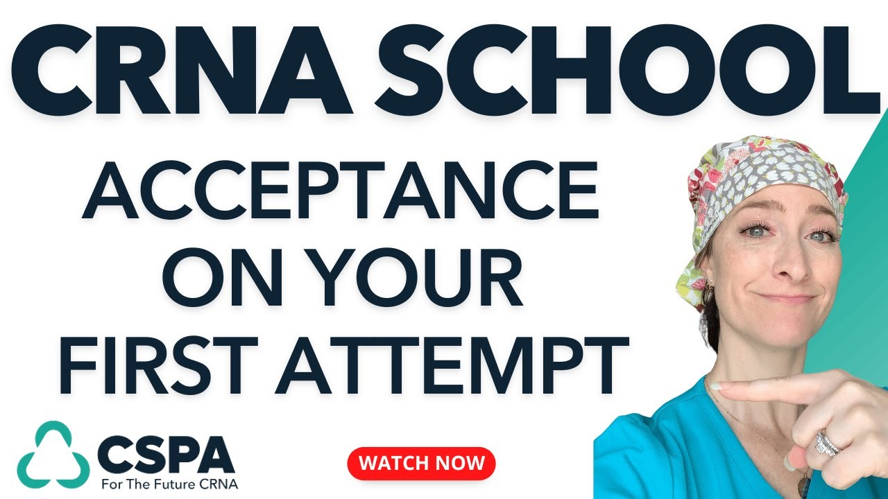 How To Get Accepted Into CRNA School On Your First Attempt