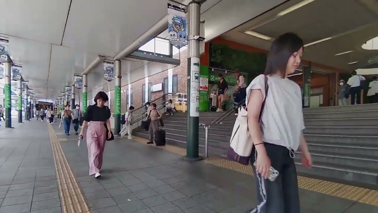 Mizonokuchi station→Musashimizonokuchi station 溝の口駅→武蔵溝ノ口駅　2025
