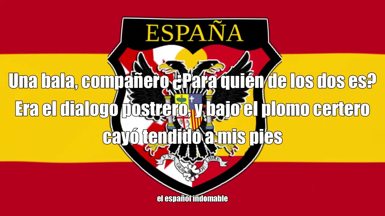 Canci&oacute;n falangista Yo ten&iacute;a un camarada