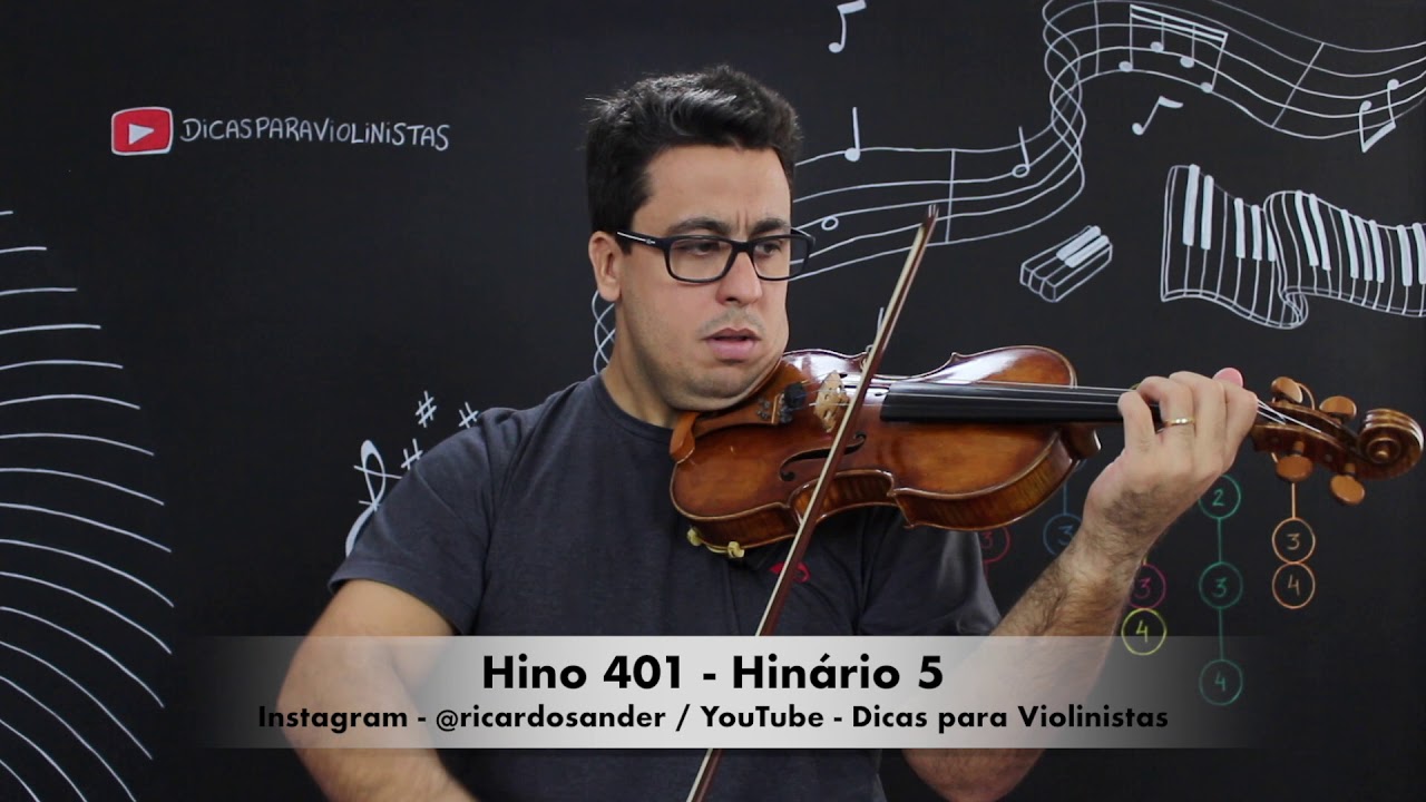 Hino 401 Violino Hinário 5 CCB