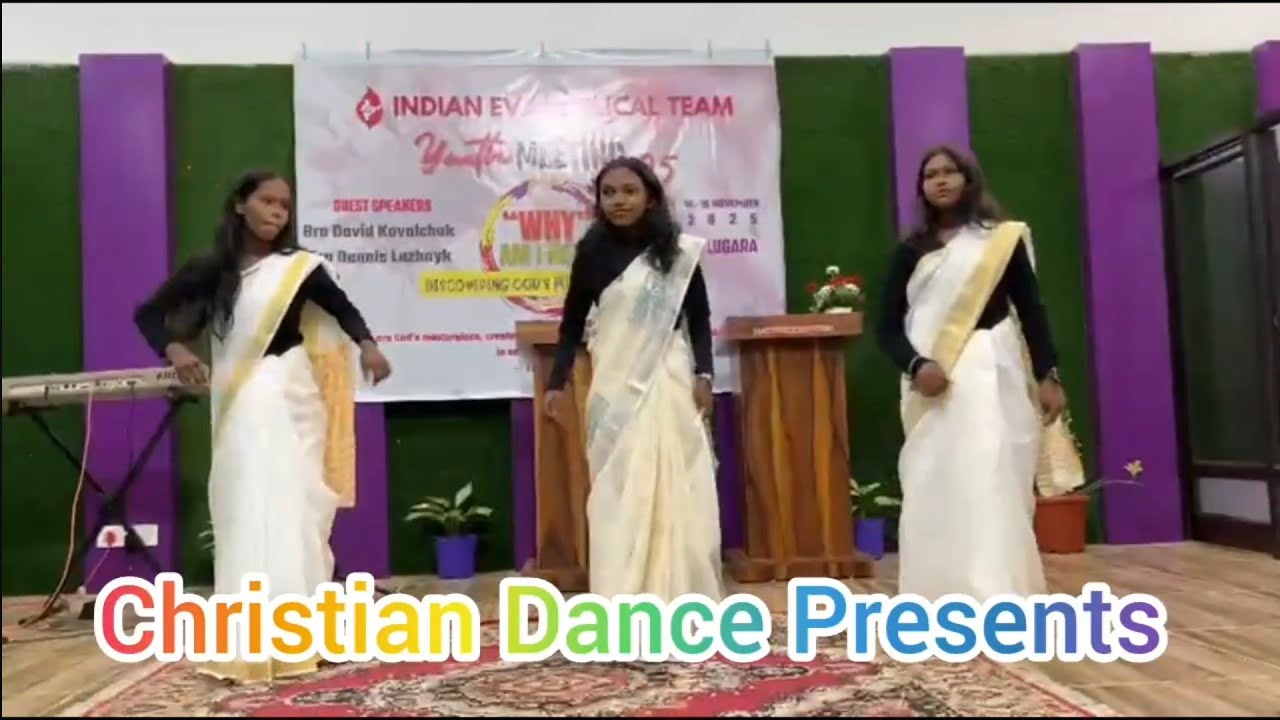 Youth Meeting new Dance Video in Beersheba Youth Camp Siliguri Rhema Public School Campus Salugara 