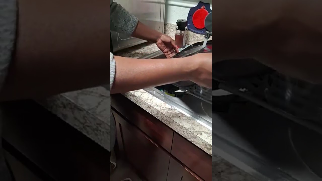 Tidying up my kitchen 
