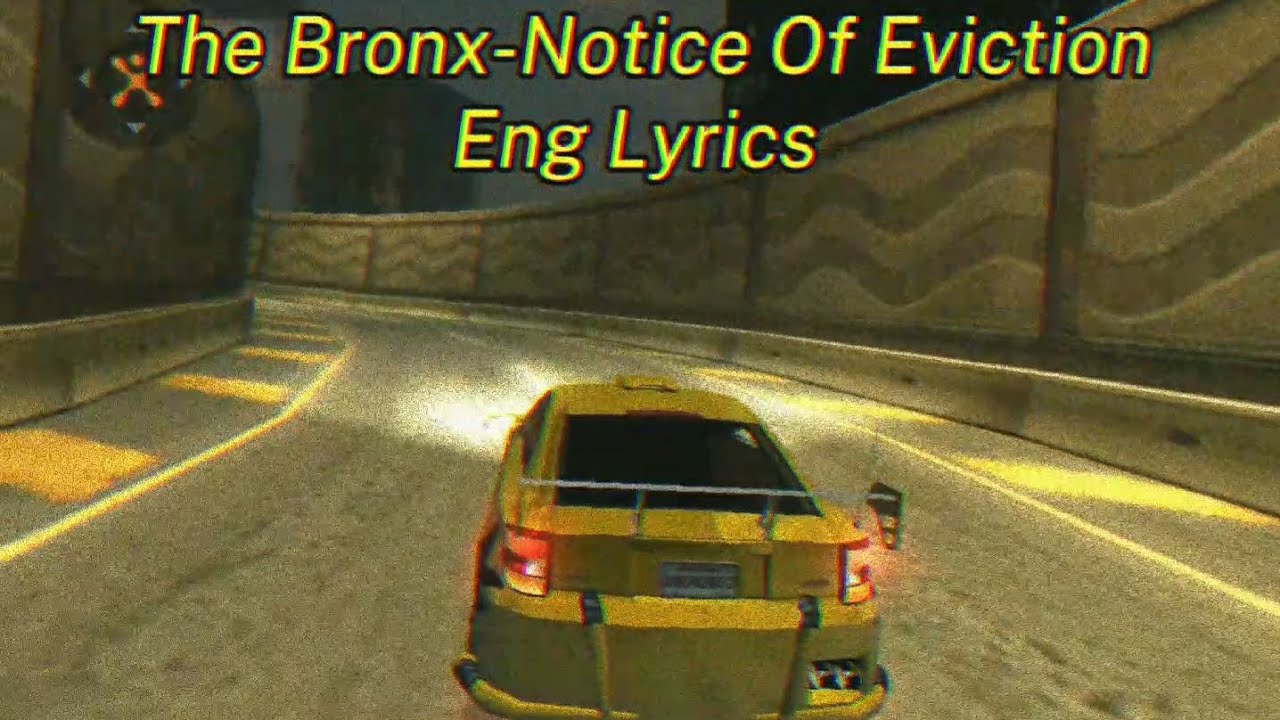 The Bronx - Notice of Eviction english liyrics