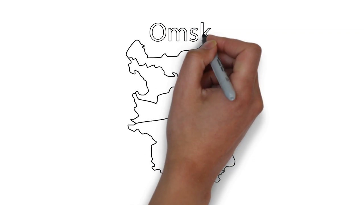 How to draw Omsk Map