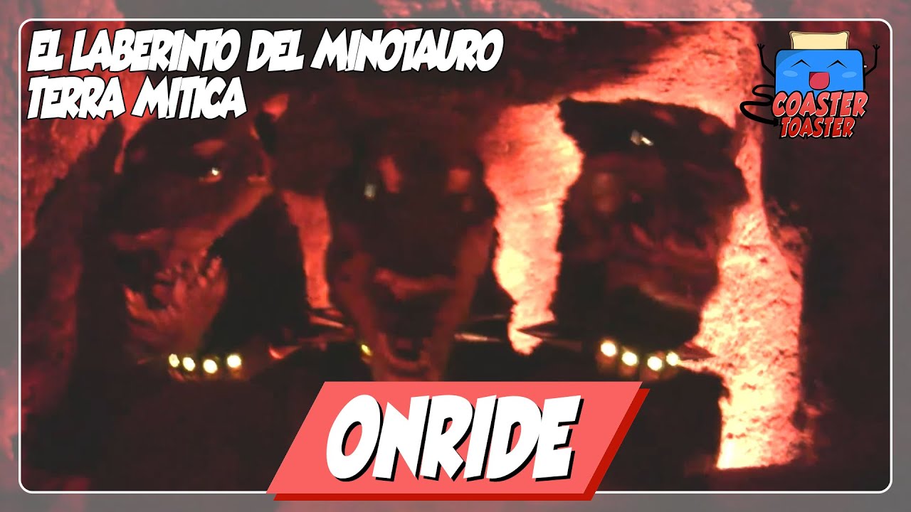 El Laberinto del Minotauro - Terra Mitica | Sally Corp. / ETF | Interactive Dark Ride | POV