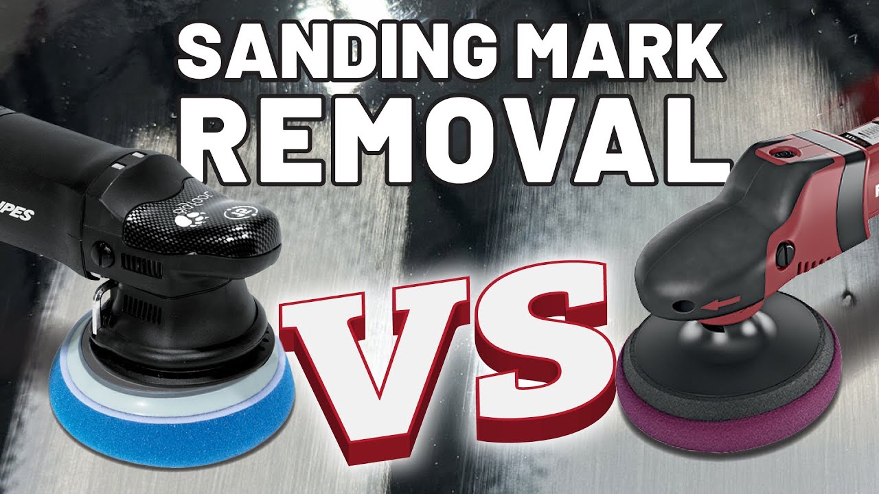 Can DA Polishers Remove Sanding Marks?