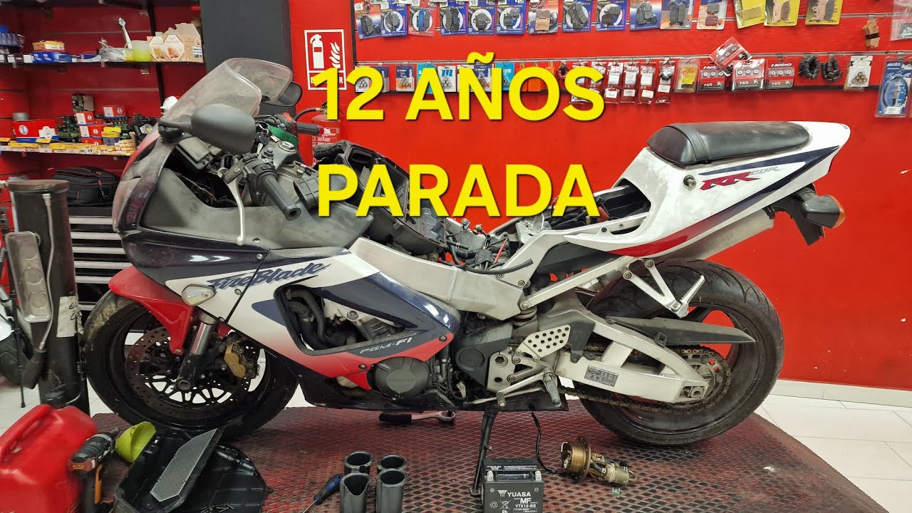 HONDA CBR 954 FIREBLADE 12 AÑOS PARADA EP 1