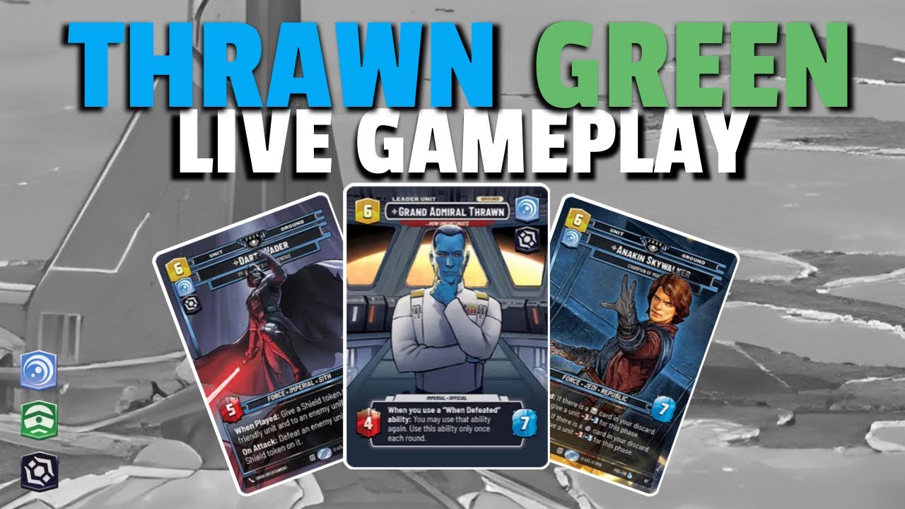 Thrawn Green (Data Vault) Part 2 | Legends of the Force Gameplay | Star Wars: Unlimited