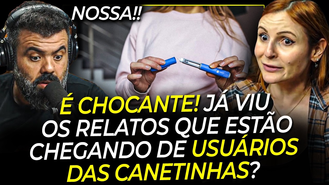 Cientista ABRE O JOGO e fala sobre EFEITOS DAS CANETINHAS EMAGRECEDORAS [com NUNCA VI 1 CIENTISTA]