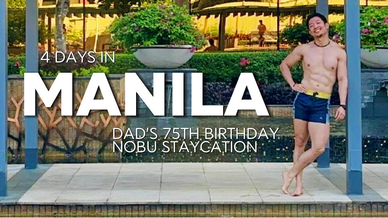 Я сделала сюрприз папе на день рождения | Отель Nobu Manila City of Dreams