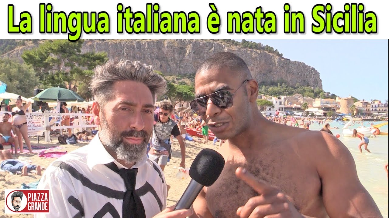 LA LINGUA ITALIANA è NATA IN SICILIA