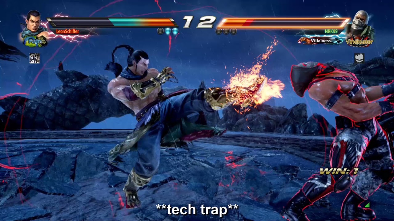 Bryan's Machine gun blow doesn't work against Feng