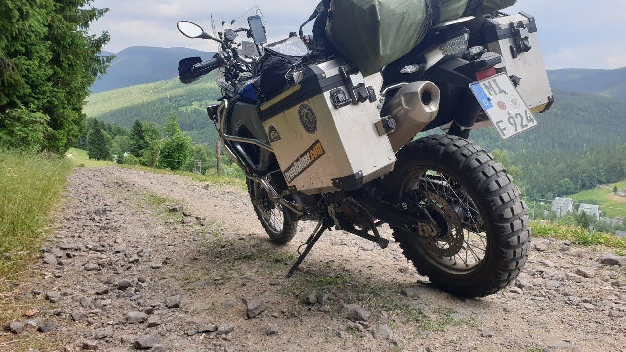 FMT 2021, Clip 2, Riesengebirge, Motorradreise zum Kaukasus