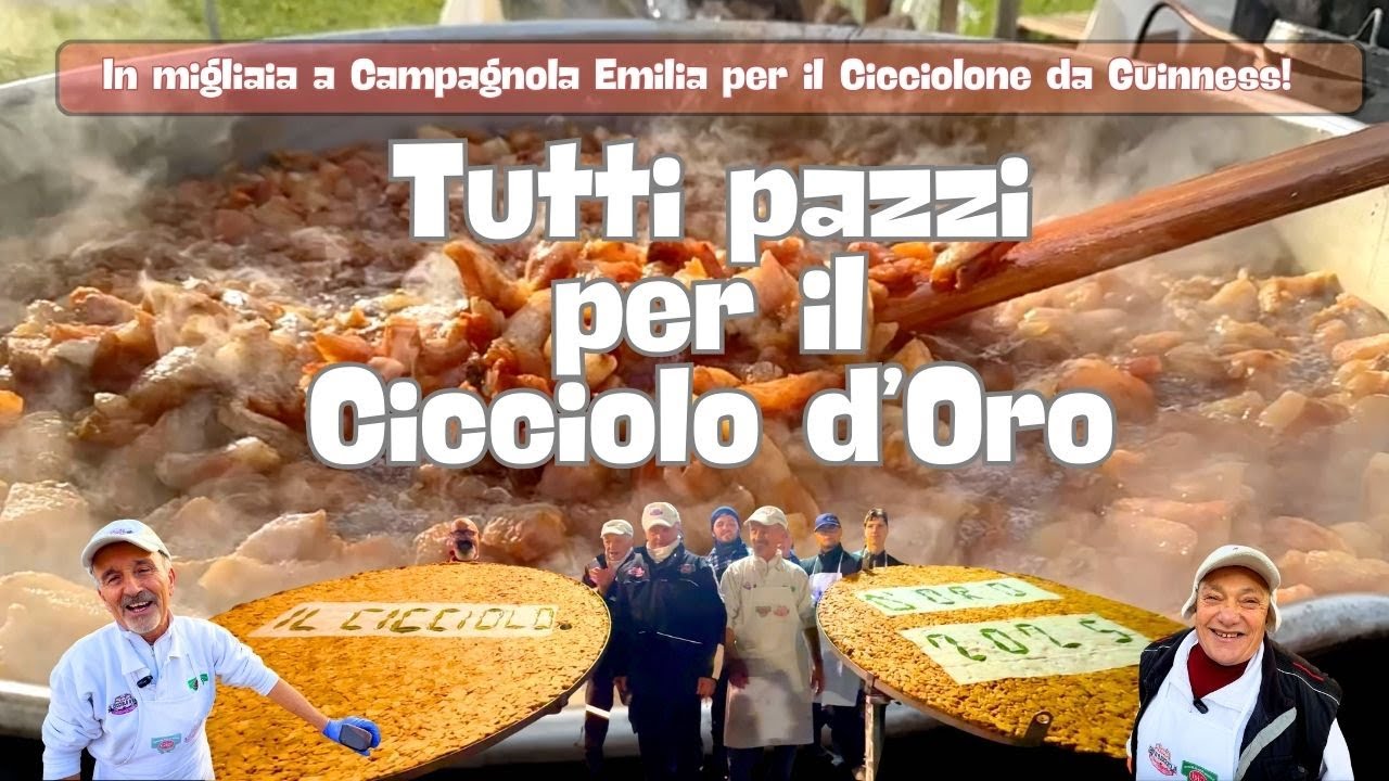 TUTTI PAZZI PER IL CICCIOLO D'ORO