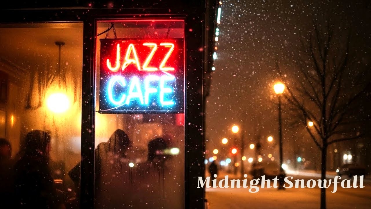 White Christmas Jazz Café | Smooth & Cool Jazz for a Cozy Winter Night