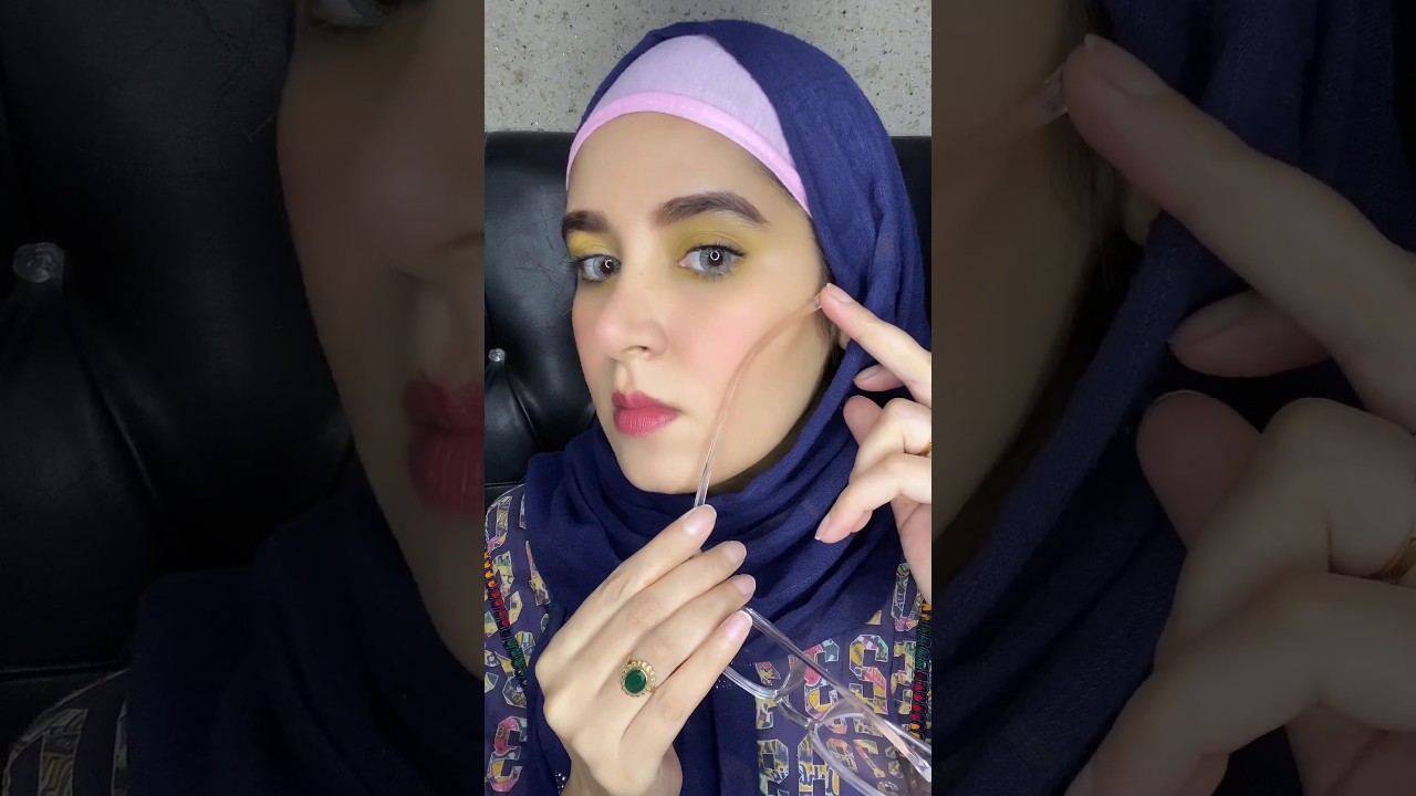 glasses contour hack #hacks #newhack #glasses #makeup #makeuphacks