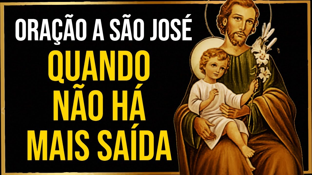 DIA 1: Oração a SÃO JOSÉ para quando tudo parece PERDIDO e sem saída