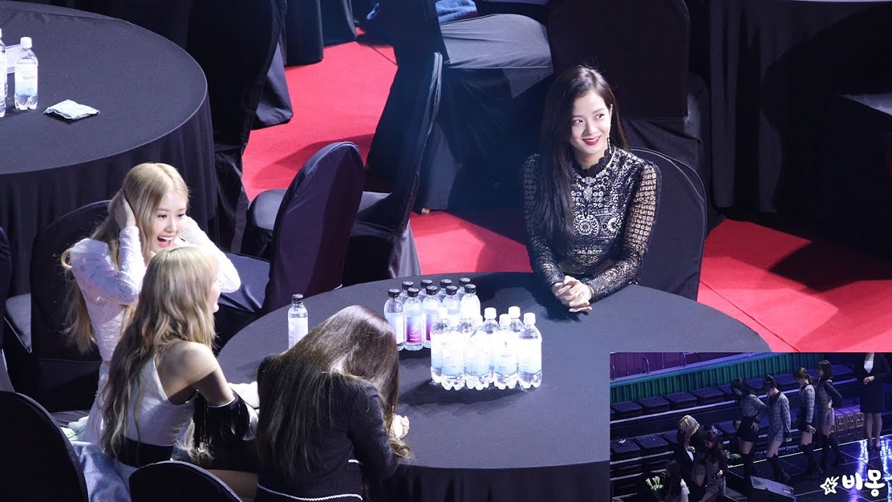 190123 블랙핑크(BLACKPINK) 트와이스(TWICE) 수상 축하, 소감 반응 (Reaction) 4K 직캠 by 비몽