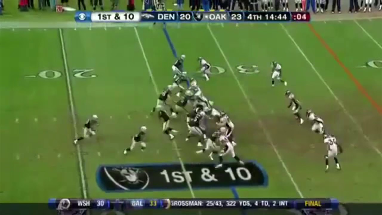 Marcel Reece Raiders Highlights
