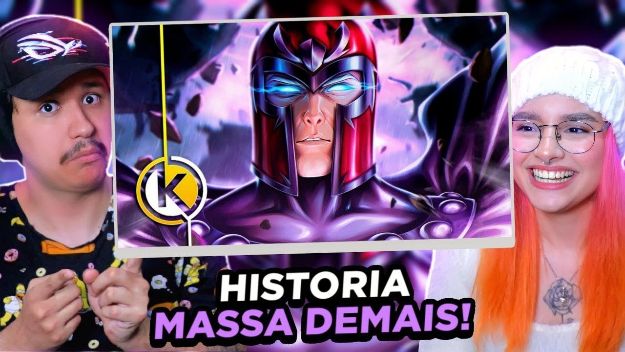 REACT Magneto (Marvel Comics) - Coração de Ferro | Okabe