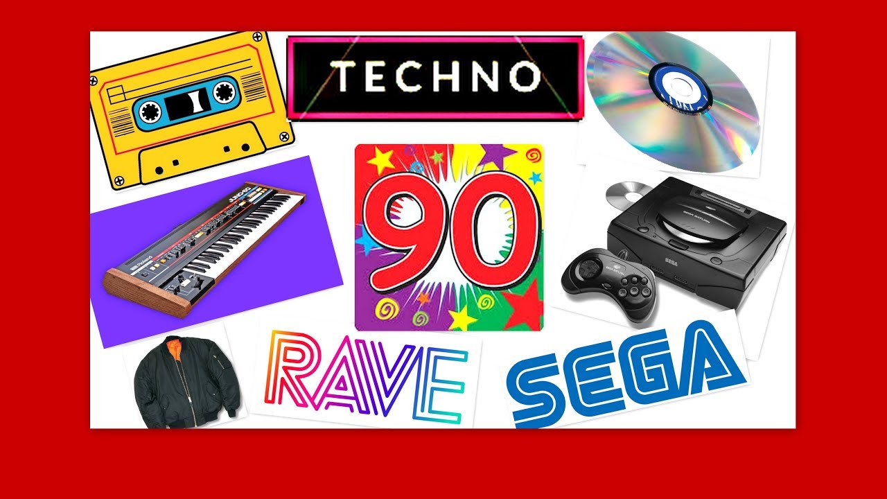 90s 💝 GENERATION (Techno - Rave - Sega) ☼